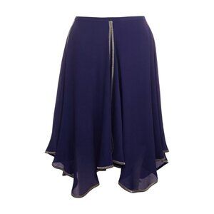 See by Chloe Dark blue flared mini skirt NWT Size FR 40